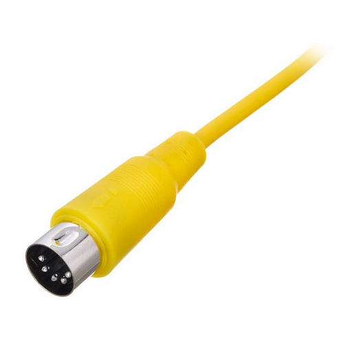 Kabel przewód audio sygnałowy MIDI DIN 5 pin 6 m the sssnake SK366-6-YEL