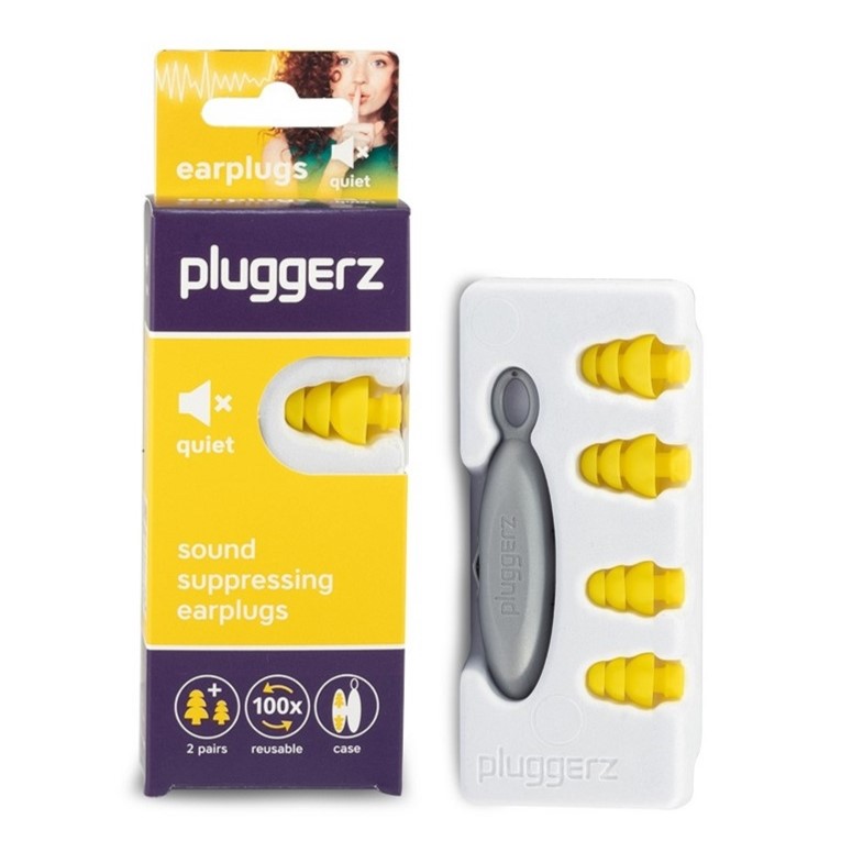 Zatyczki stopery do uszu do czytania nauki skupienia Pluggerz Uni Fit Quiet 26 dB