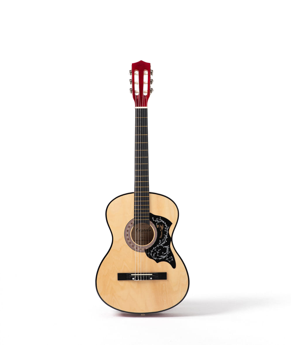 Gitara klasyczna 3/4 7/8 Naturalna jasny brąz od 12 lat dzieci i dorosłych