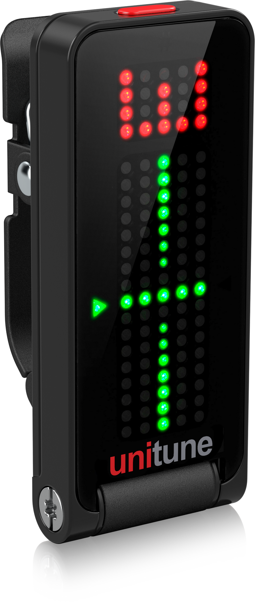 tc electronic UniTune Clip Noir Tuner chromatyczny na klips Uniwersalny