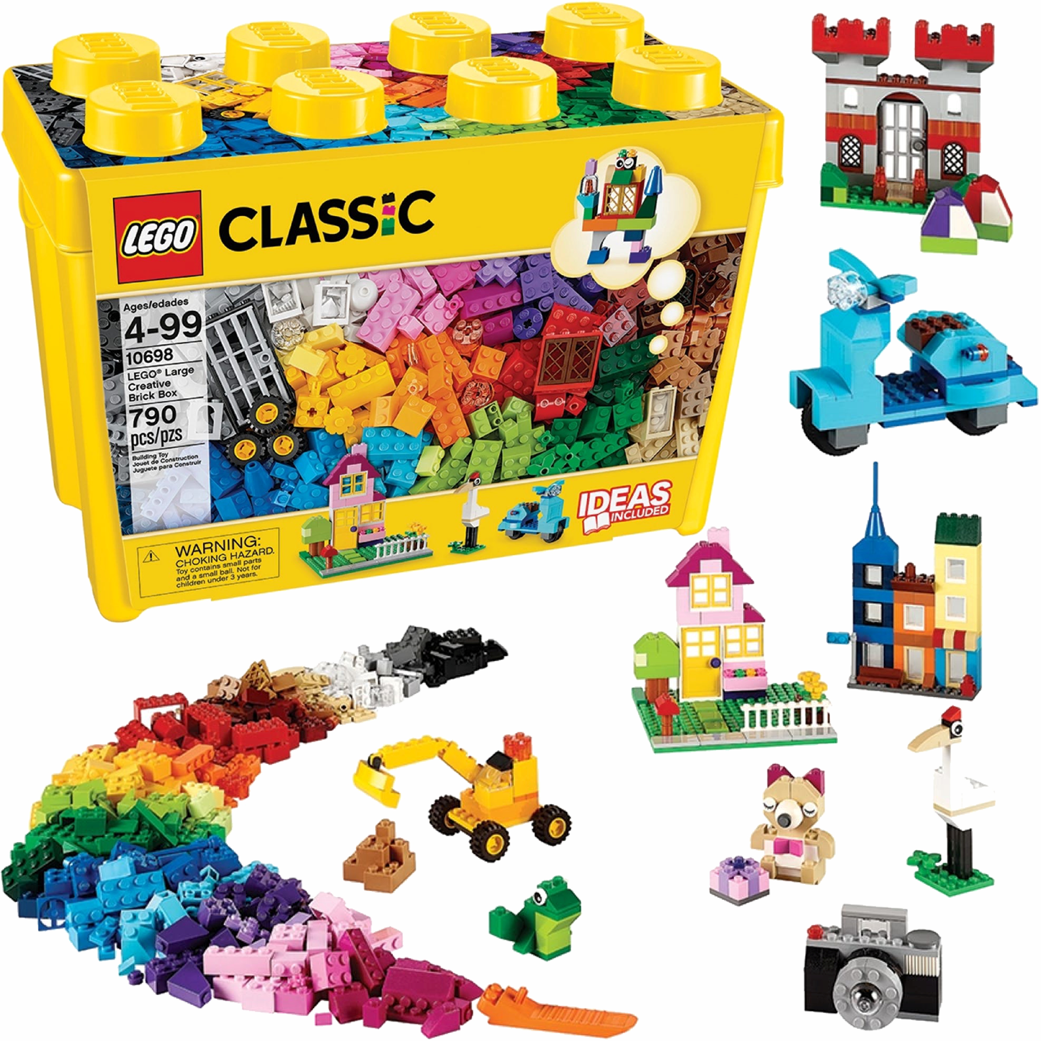 LEGO Classic Kreatywne Klocki 10698 DUŻE pudełko 790 elementy