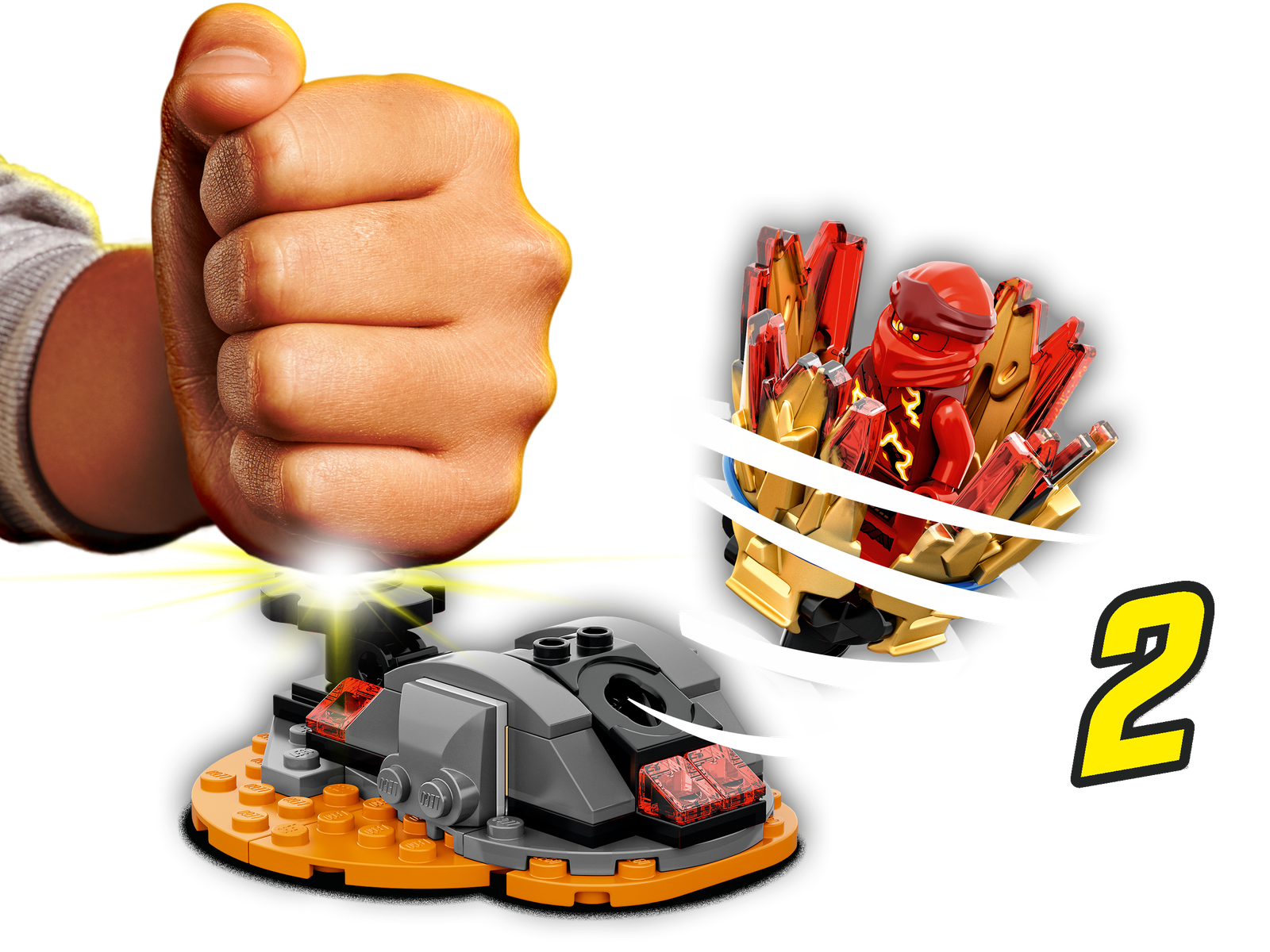 LEGO Ninjago Wybuch Spinjitzu Kai 70686