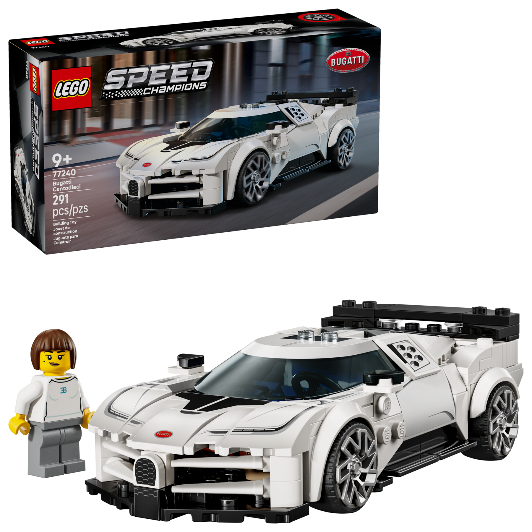 LEGO Speed Champions Hipersamochód Bugatti Centodieci 77240