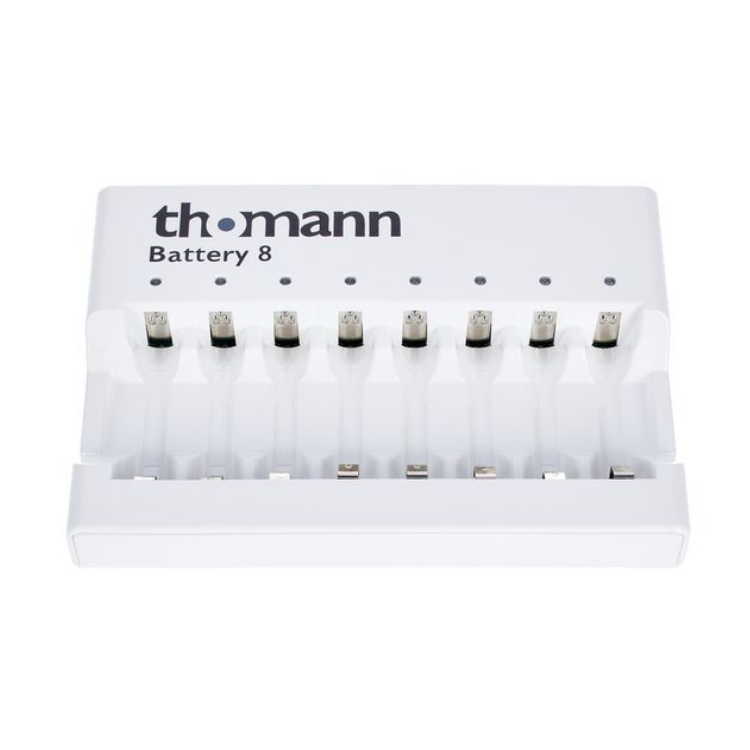 Ładowarka akumulatorków baterii 8x AA lub AAA NiMH