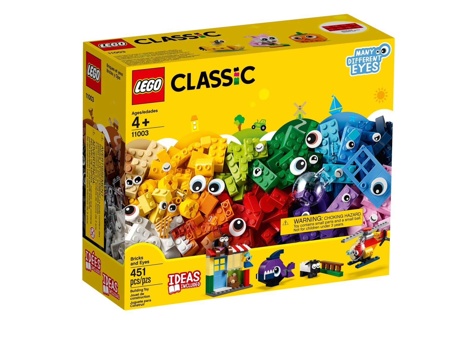 LEGO Classic Klocki buźki 11003