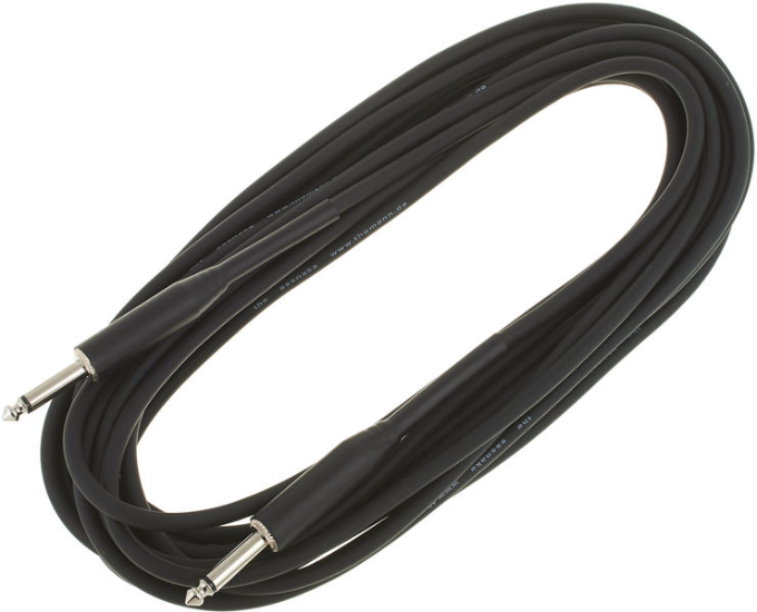 Kabel przewód instrumentalny mono JACK 6,3 mm 9 m Czarny the sssnake GKP9