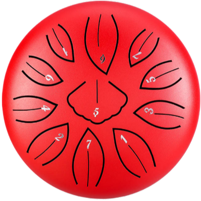 Tongue Drum Mini Ginkgo biloba 6" 11 ton TWG11-6 HLURU-WANGYOU + pałeczki