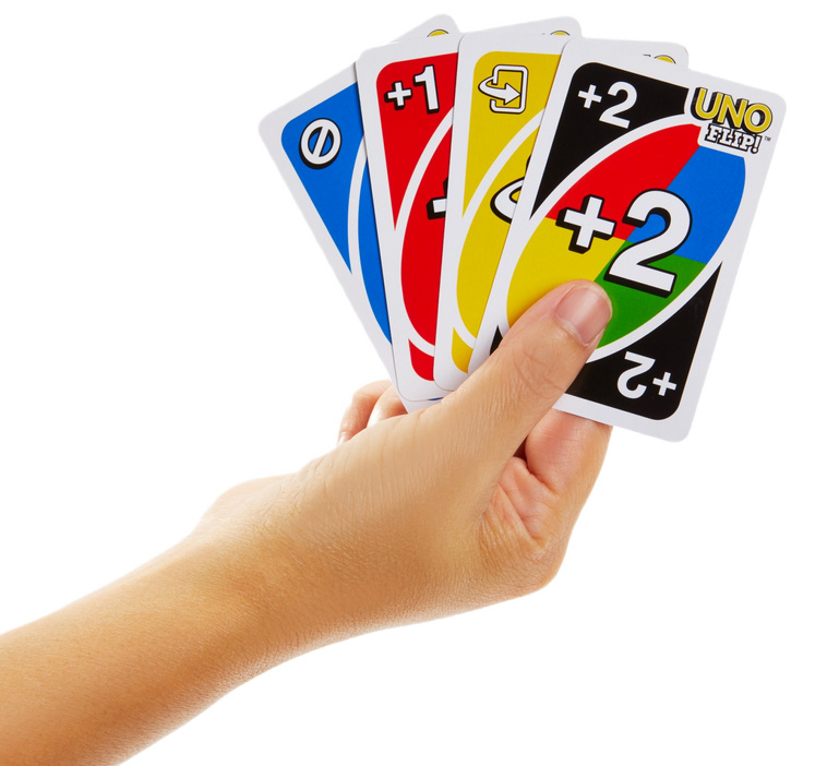 UNO FLIP! Mattel Gra karciana karty dwustronne do gry dla całej rodziny