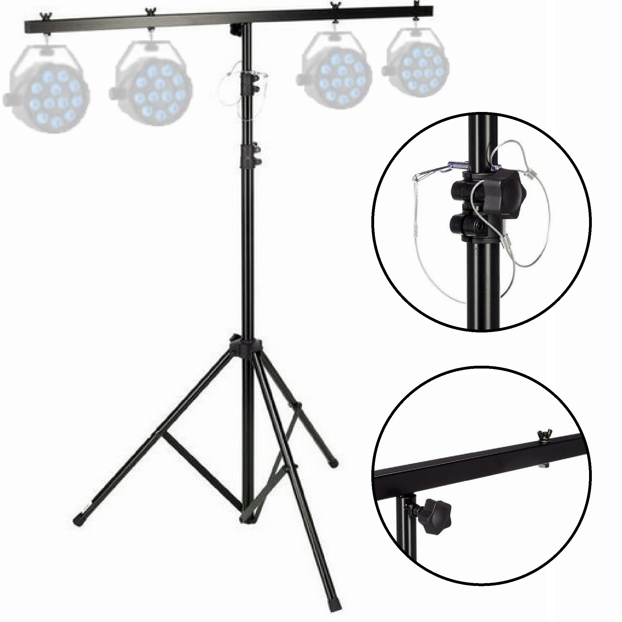 Statyw oświetleniowy estradowy Belka 8 punktów Fun Generation 250cm do 10kg