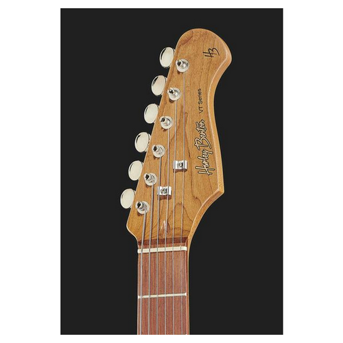 Gitara elektryczna Harley Benton ST-62 BK Vintage Series z Tremolo CZARNA