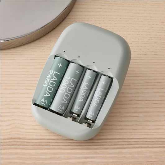 Ładowarka akumulatorków NiMH AA AAA Stenkol IKEA