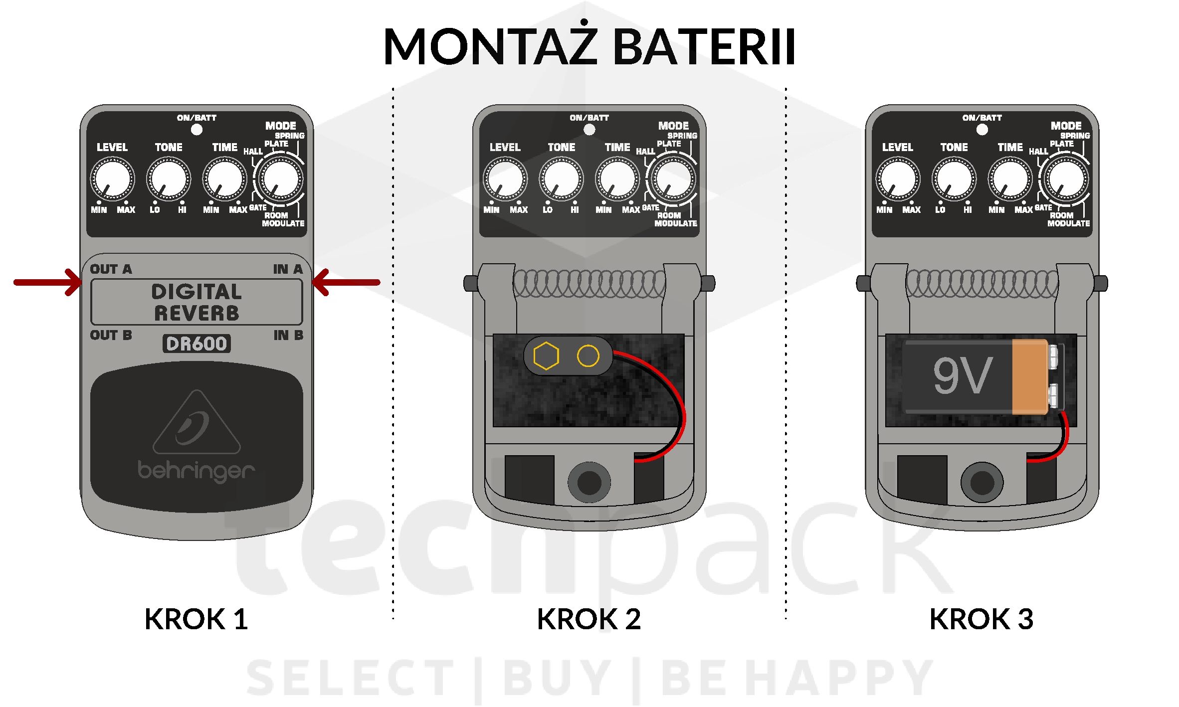 Efekt gitarowy Behringer CS400 Compressor Sustainer