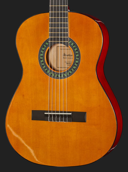 Gitara klasyczna Startone CG-851 3/4 Statyw Struny Podnóżek Tuner ZESTAW