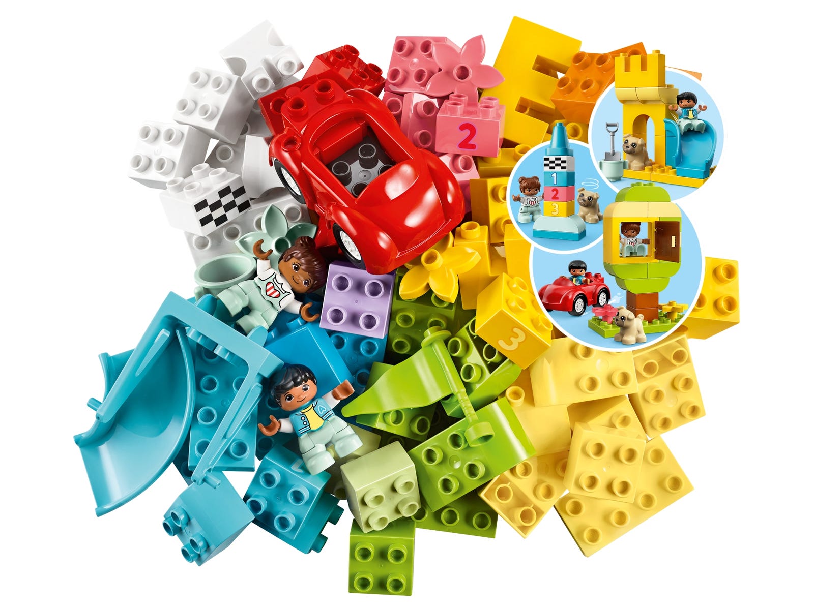LEGO DUPLO Pudełko z klockami dla dzieci +1,5 roku 10914 | 85 elementów