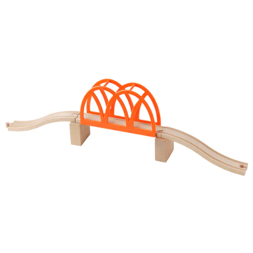 Most kolejowy drewniany IKEA LILLABO 5 elementów