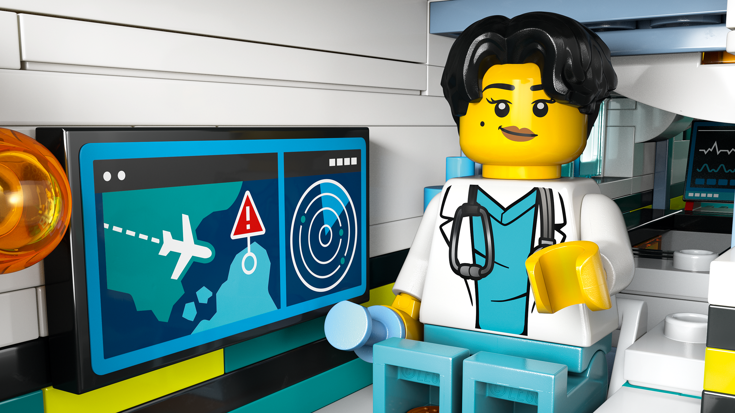 LEGO City Samolot pogotowia ratunkowego 60465 - misje ratunkowe 6+