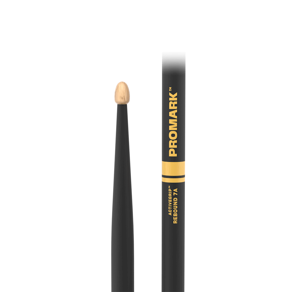 Pałki pałeczki perkusyjne Promark R7AAG REBOUND 7A ActiveGrip Hickory