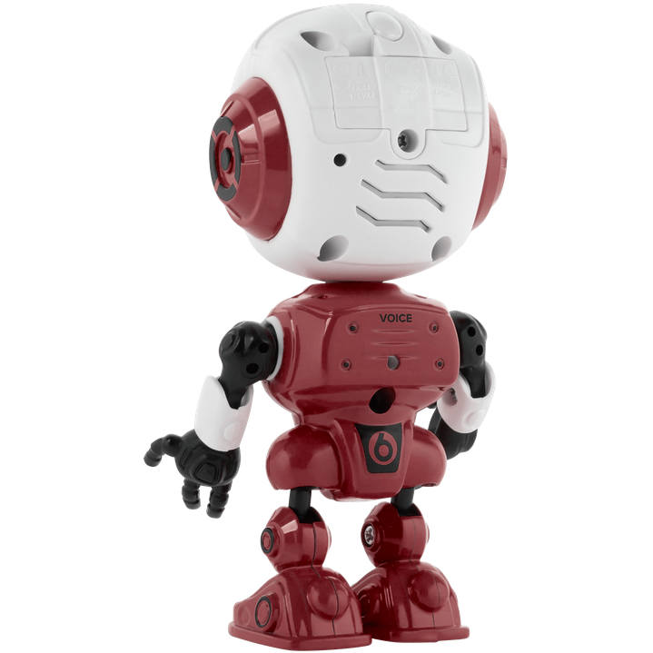 Robot REBEL VOICE RED mówi powtarza świeci interaktywna zabawka dla dzieci