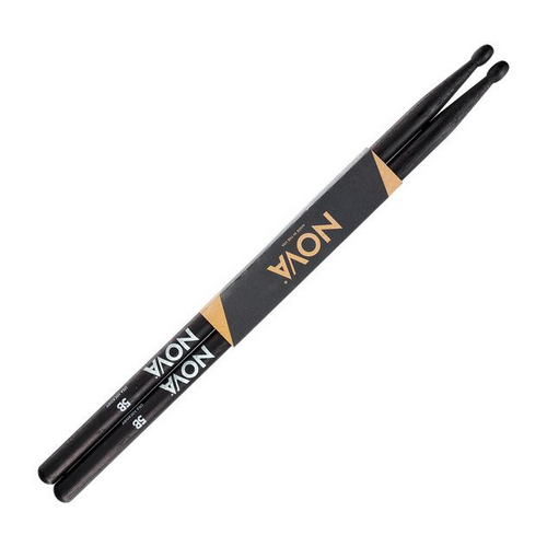 Pałki pałeczki perkusyjne Hikora Czarne Vic Firth Nova 5B Black