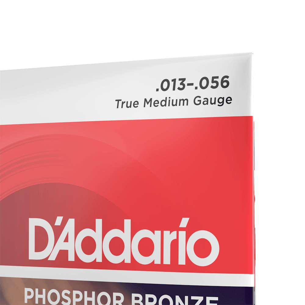 Struny do gitary akustycznej akustyka Phosphor Bronze Daddario EJ24 13-56