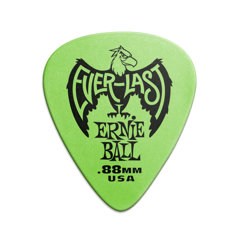 Kostka piórko Ernie Ball Everlast 0,48 - 2 mm MIX 8 szt ZESTAW