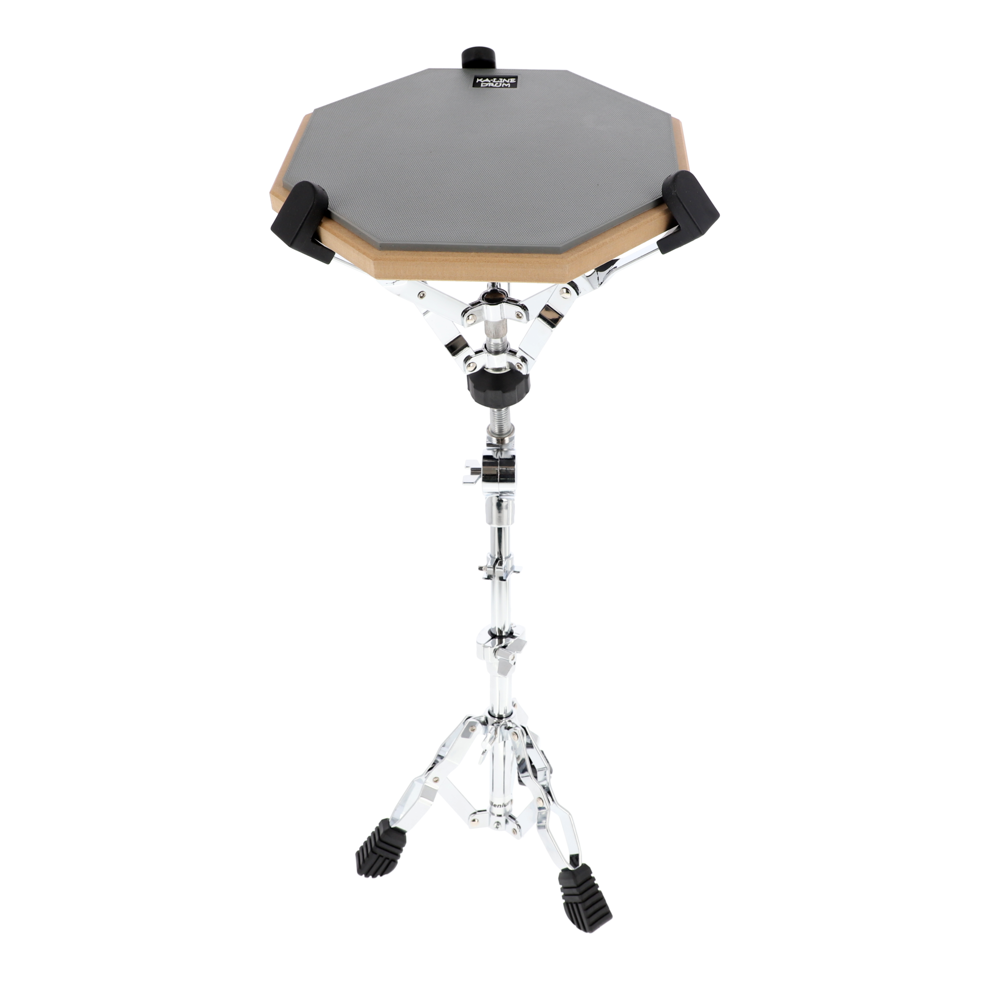 Pad perkusyjny do ćwiczeń treningowy dla perkusistów PPM100 12 30cm Szary