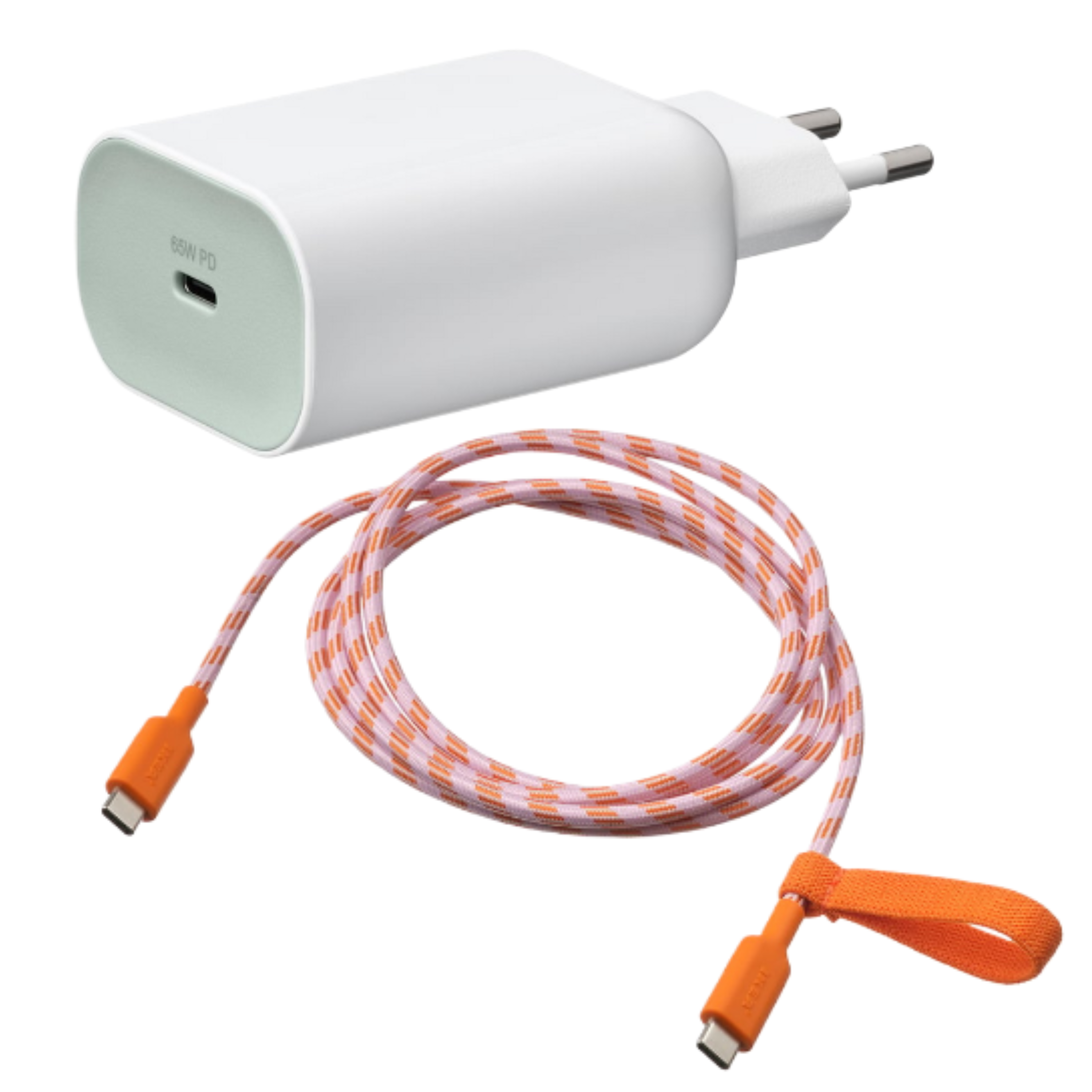 Ładowarka USB-C 65W PD 3.0 QC4+ PPS szybkie ładowanie IKEA SJÖSS ZESTAW