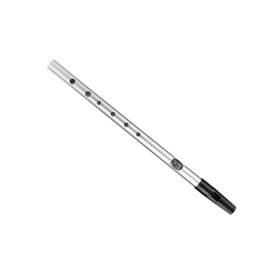 Flażolet flet prosty sopranowy szkolny D Pokrowiec nuty KERA AUDIO SREBRNY