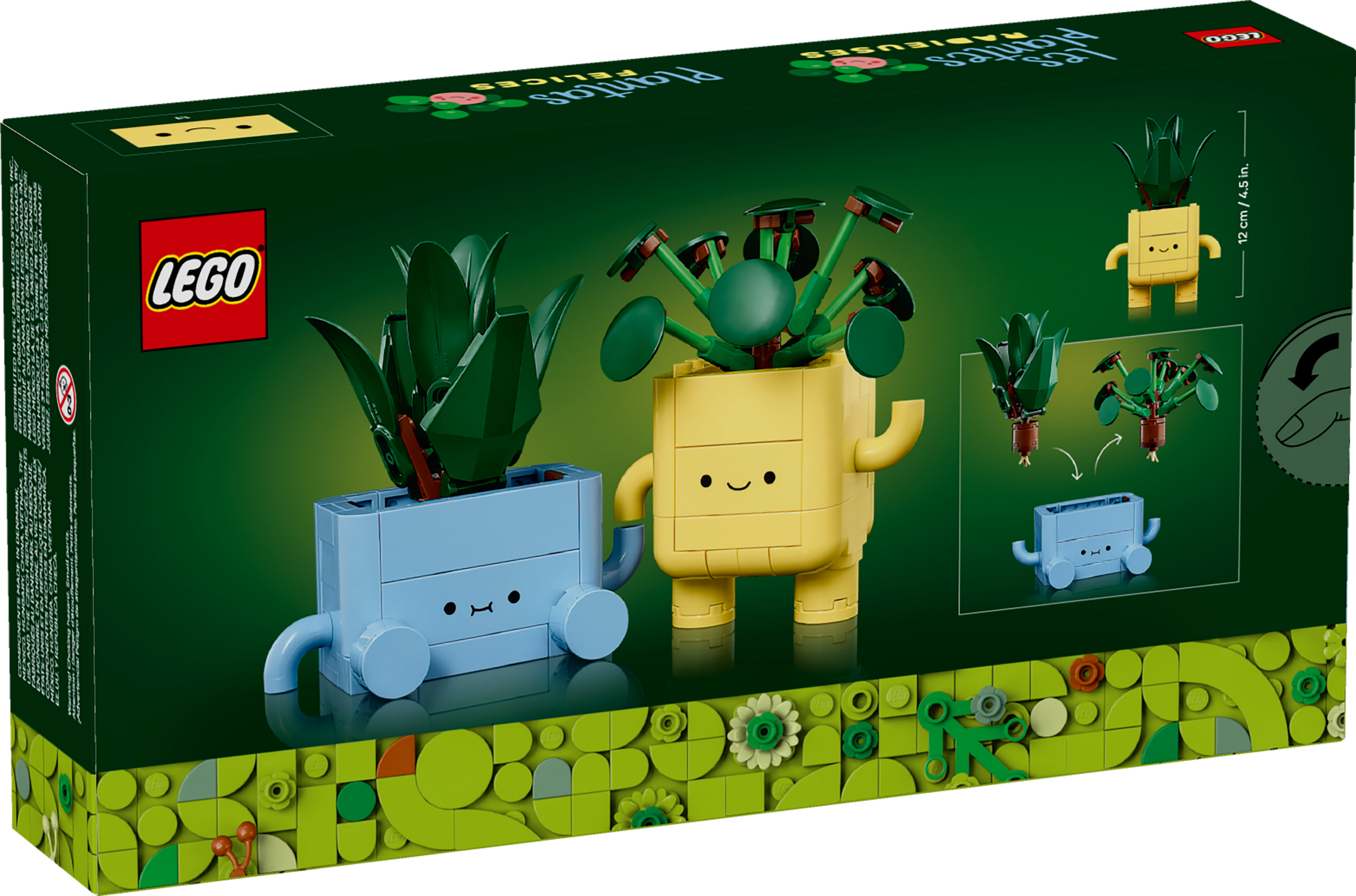 LEGO Botanical Collection Wesołe roślinki w doniczkach zestaw 10349