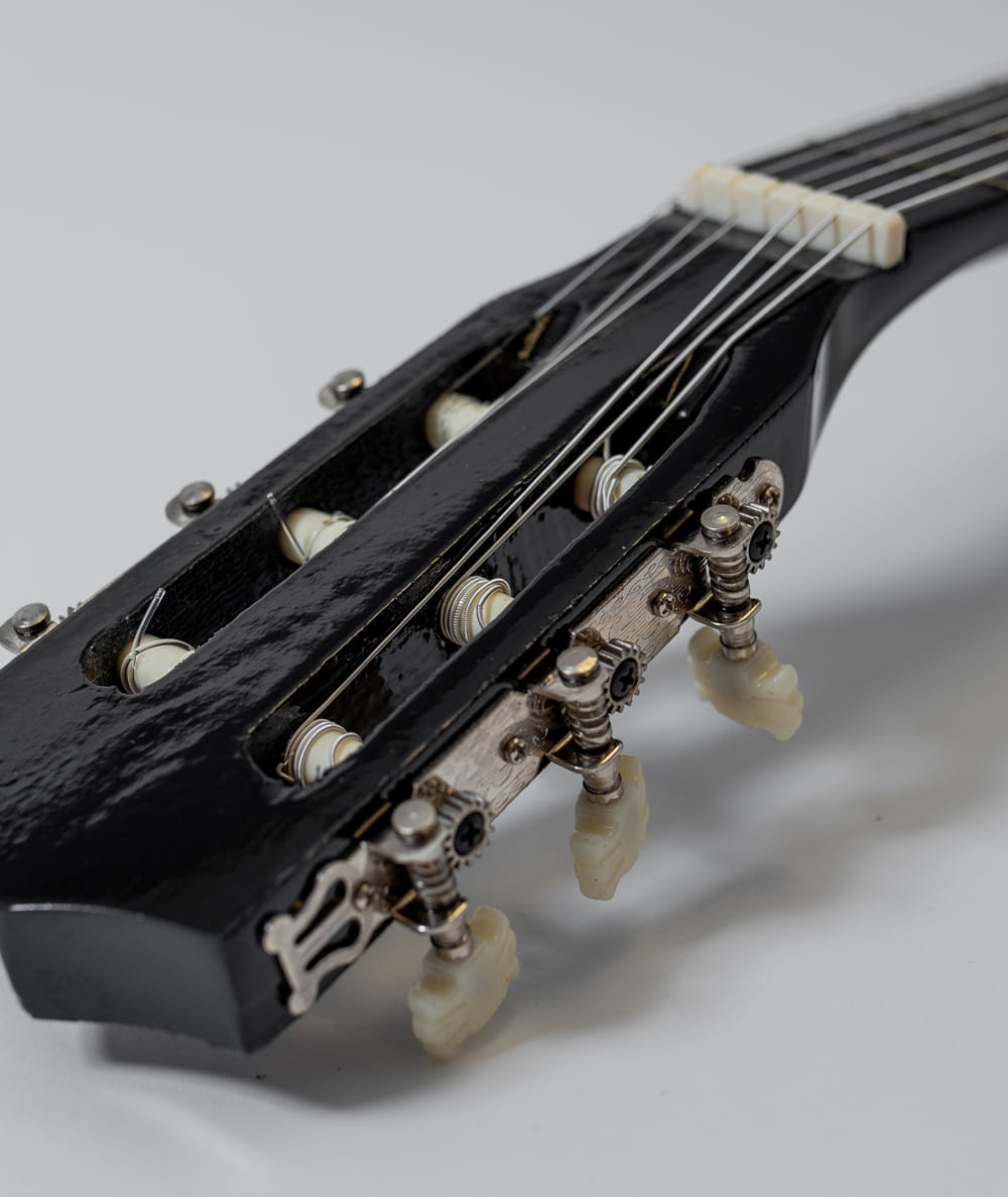 Gitara klasyczna 3/4 7/8 Black Czarna od 12 lat dla dzieci i dorosłych