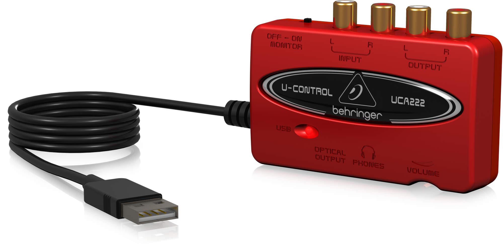 Behringer U-Control UCA222 USB RCA Audio Interfejs