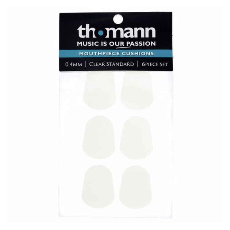 Naklejka na ustnik Thomann 0,4 mm biała 6 szt