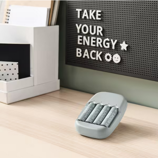 Grube paluszki akumulatorki baterie IKEA LADDA AA R6 1900mAH 16 szt.