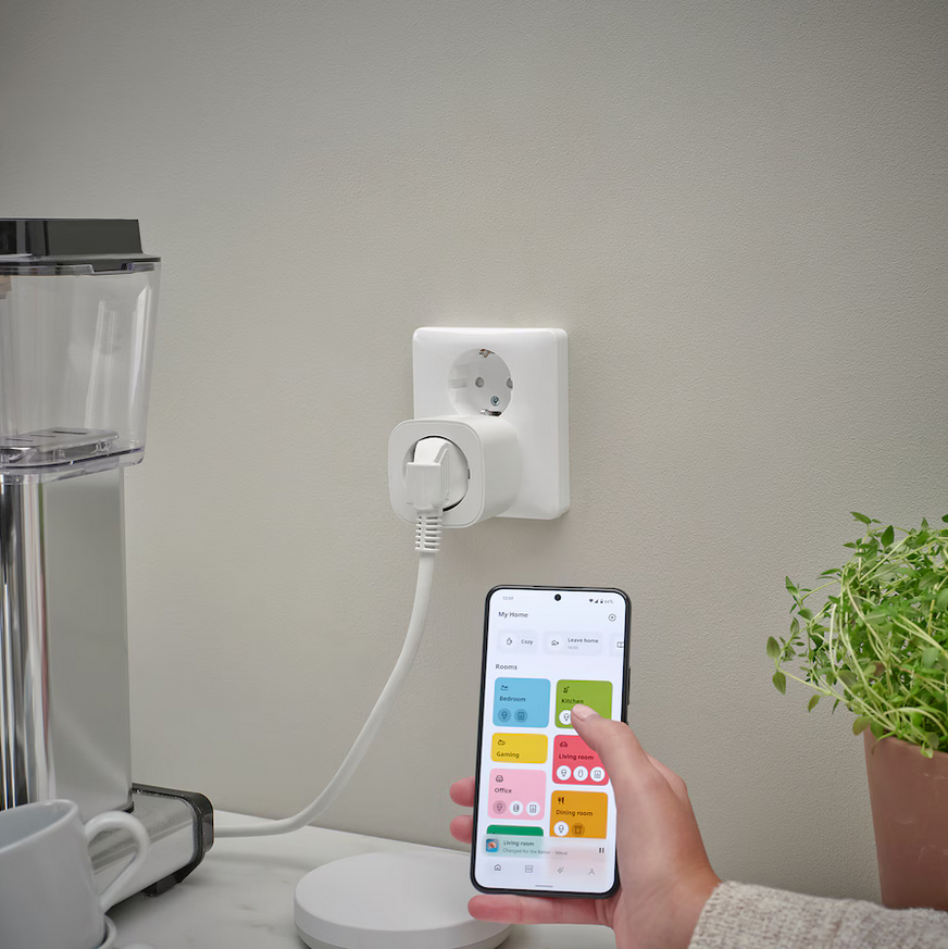 Inteligentne gniazdko Schuko F wtyczka Smart IKEA TRETAKT