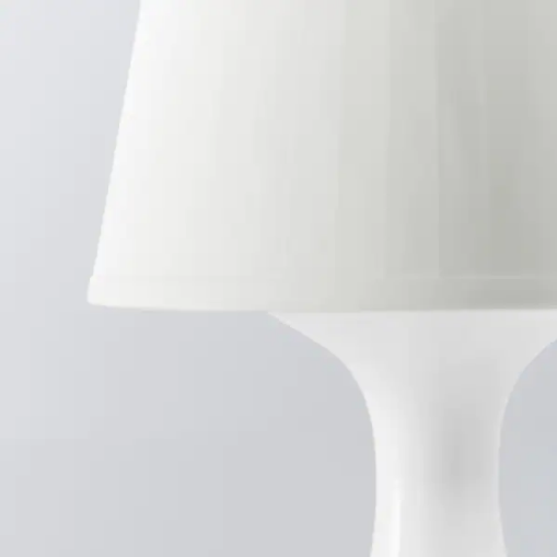 Lampa na stół Lampan lampka nocna biała IKEA