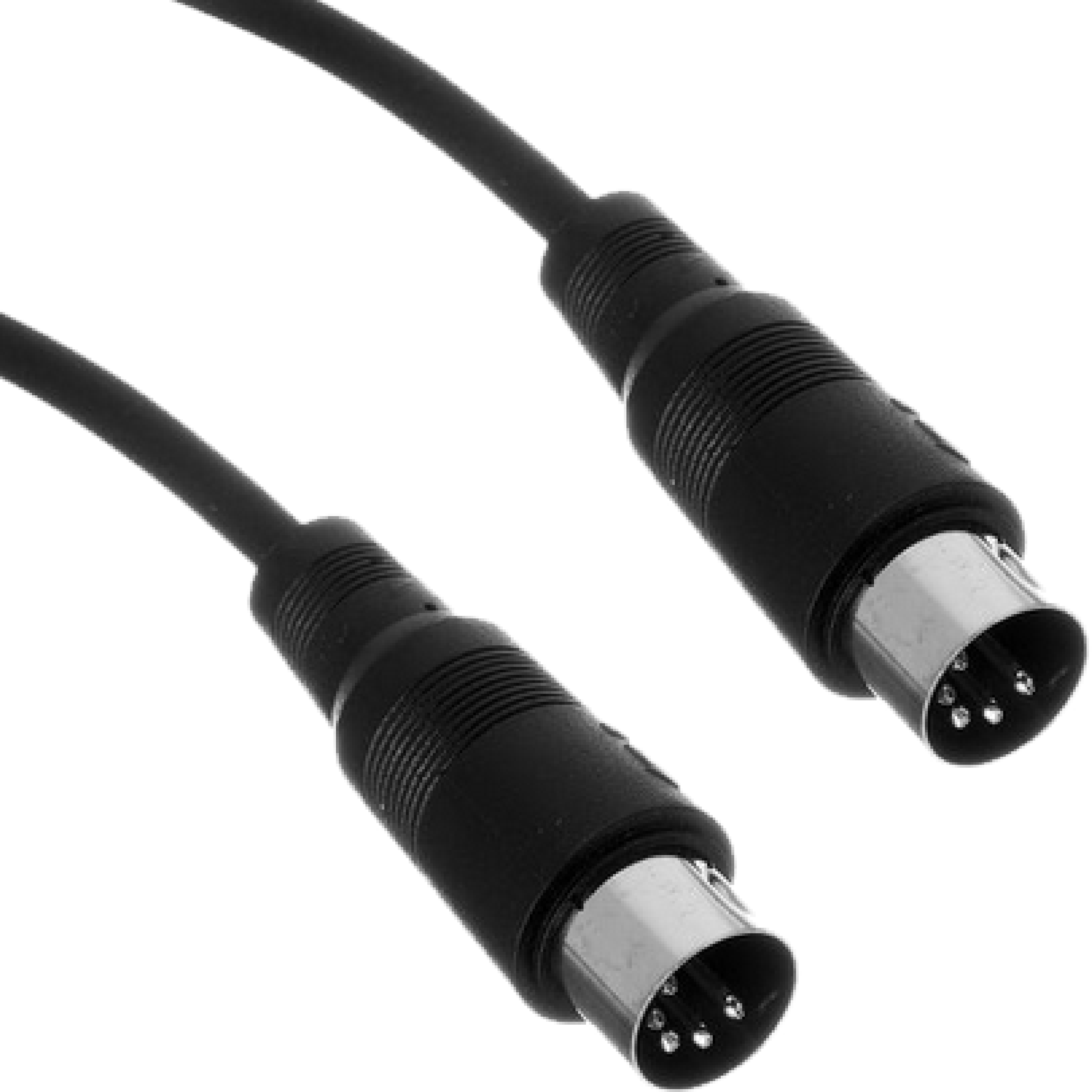 Kabel przewód audio sygnałowy MIDI DIN 5 pin 1 m the sssnake SK366-1-BLK