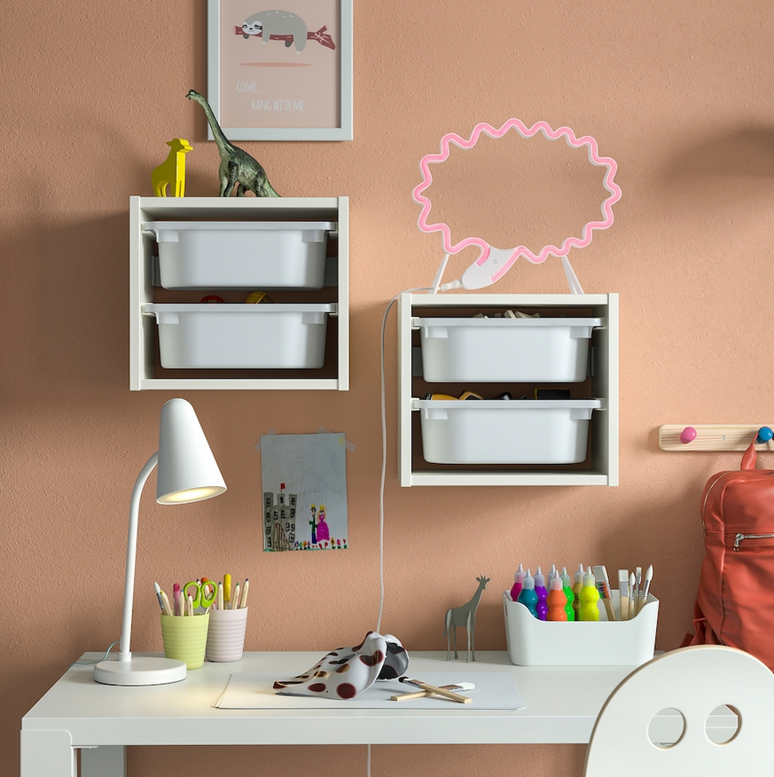 Lampka LED oświetlenie dla dziecka RGB chmurka dymek IKEA SNÖDJUP