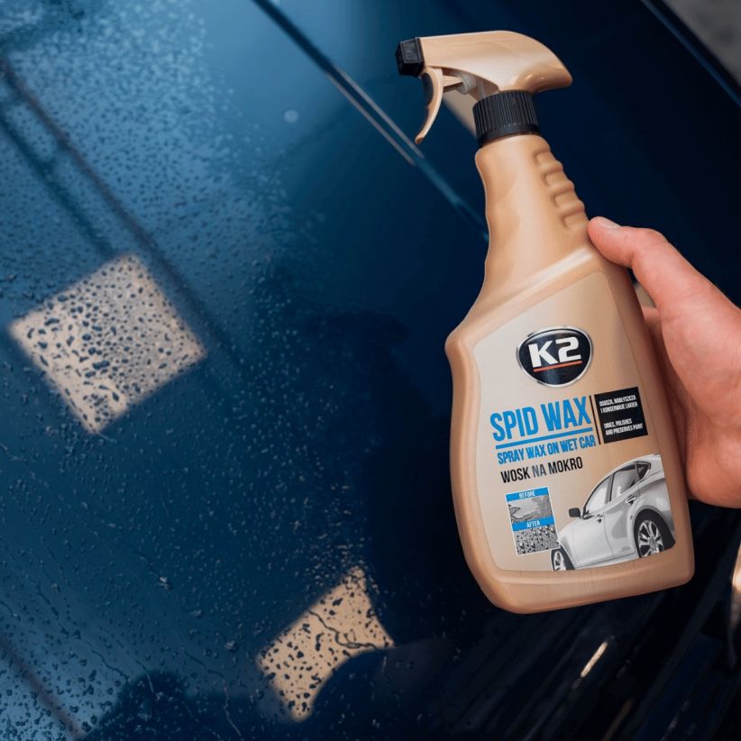 Wosk osuszający do lakieru z efektem hydrofobowym K2 SPID WAX 750 ml K087M
