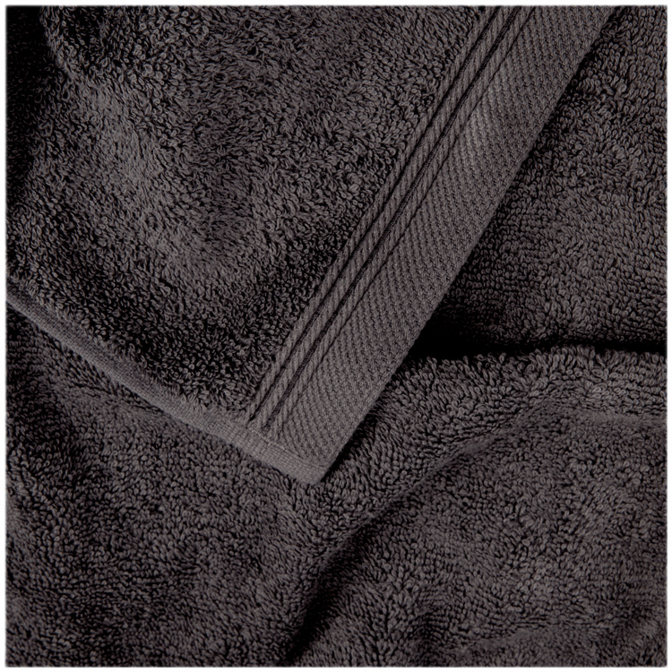 Ręcznik dla gości mały bawełniany 550 g/m2 30x50 cm antracytowy - 2 szt.