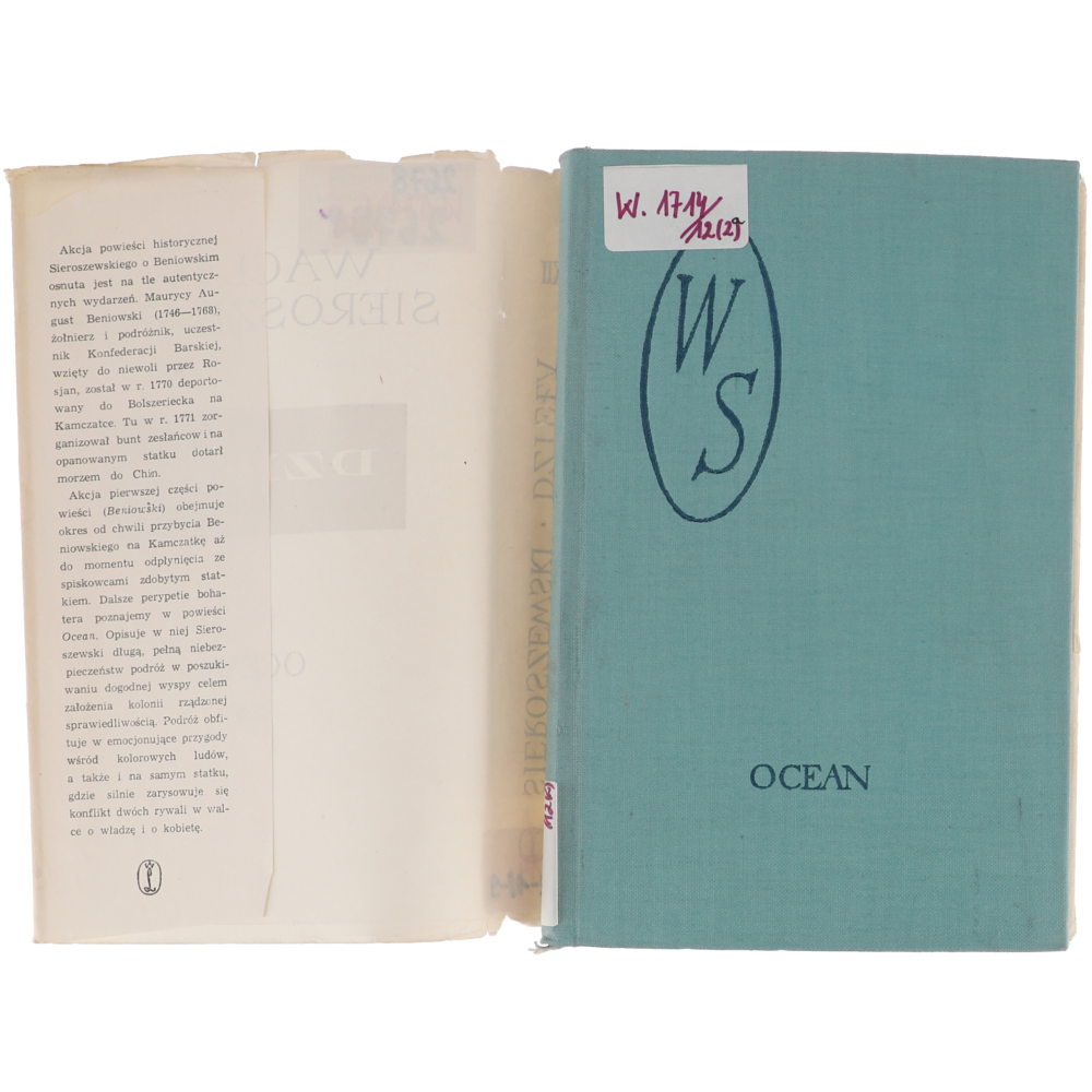 Wacław Sieroszewski Ocean Części I i II Dzieła1963