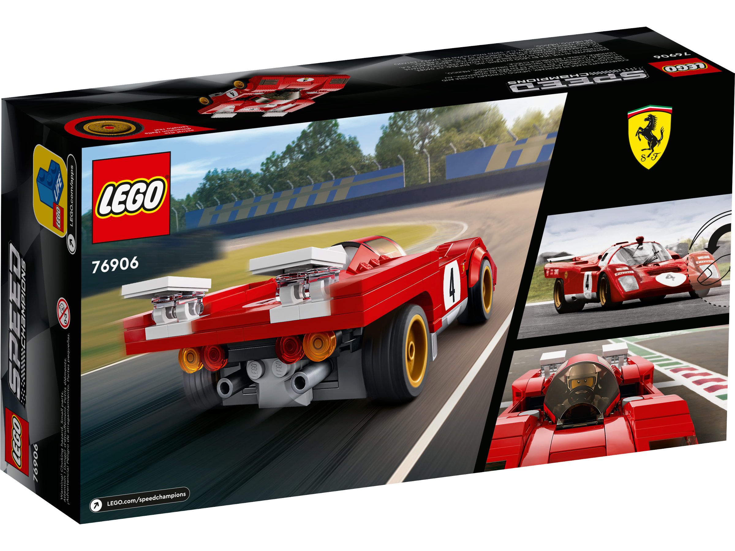LEGO Speed Champions 1970 Ferrari 512 M Klasyczne Ferrari z lat 70. 76906
