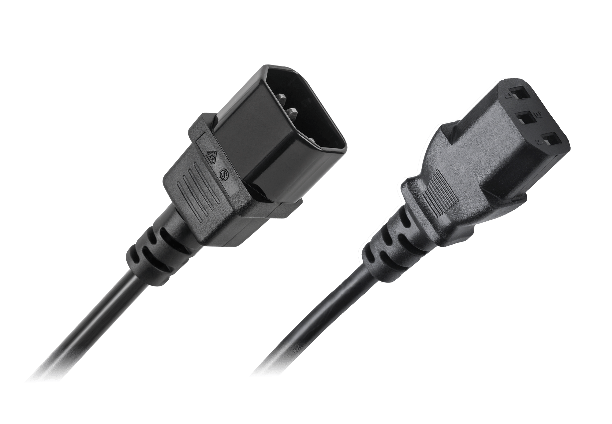 Kabel zasilający przedłużacz do komputera drukarki monitora IEC C13 C14 1,8 m