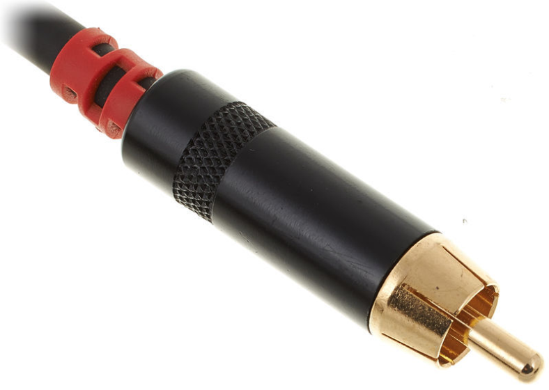 Kabel audio 2x RCA Cinch mini Jack 3,5 mm stereo 3 m pozłacany pro snake