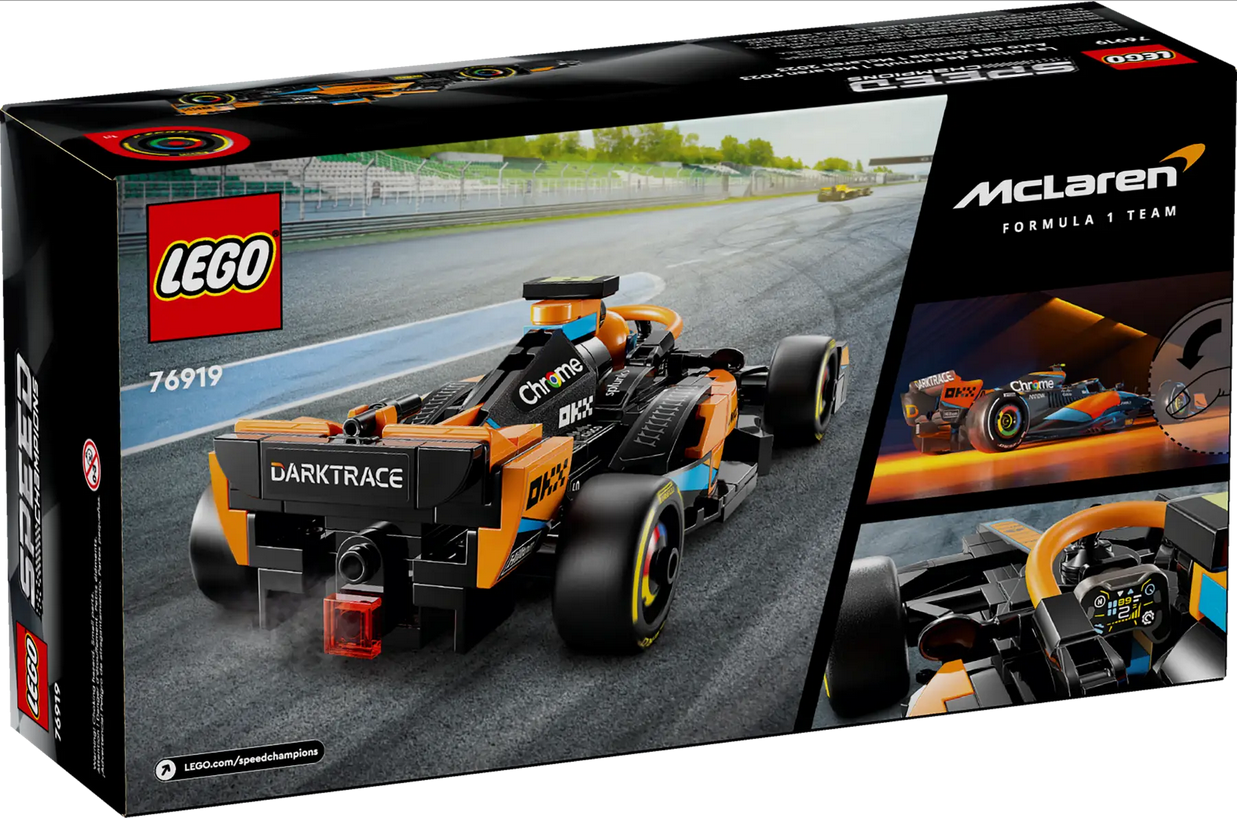 LEGO Speed Champions McLaren Formula 1 76919 samochód wyścigowy F1