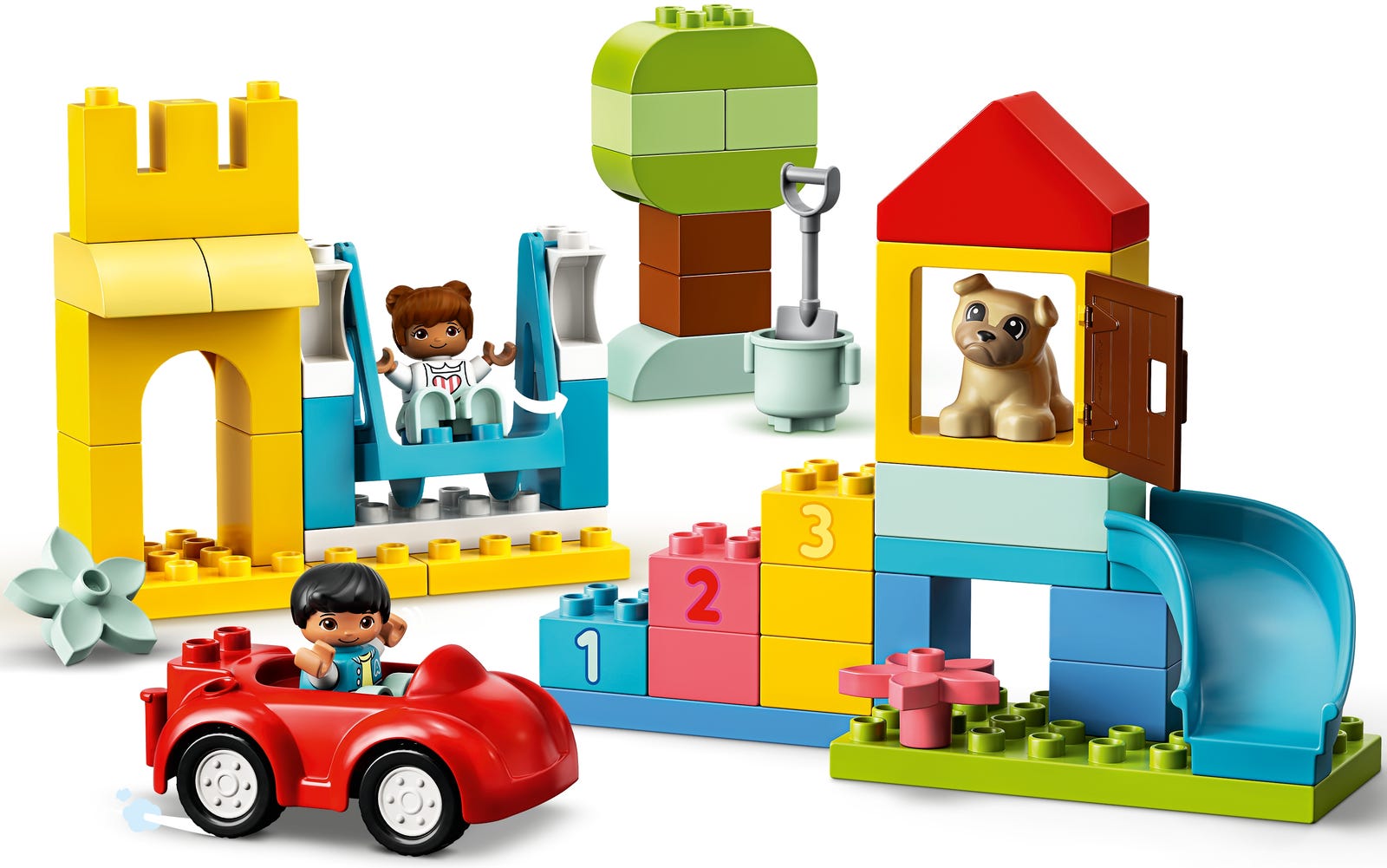 LEGO DUPLO Pudełko z klockami dla dzieci +1,5 roku 10914 | 85 elementów