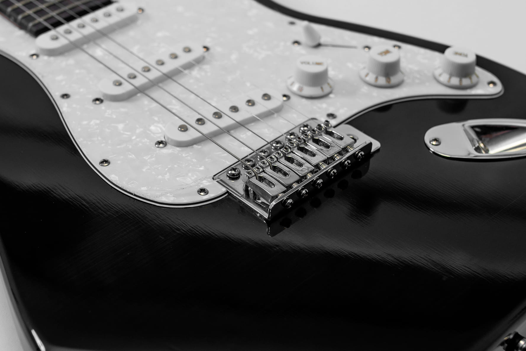 Gitara elektryczna Preston ST-10 BK CZARNA Combo 15W Pokrowiec ZESTAW