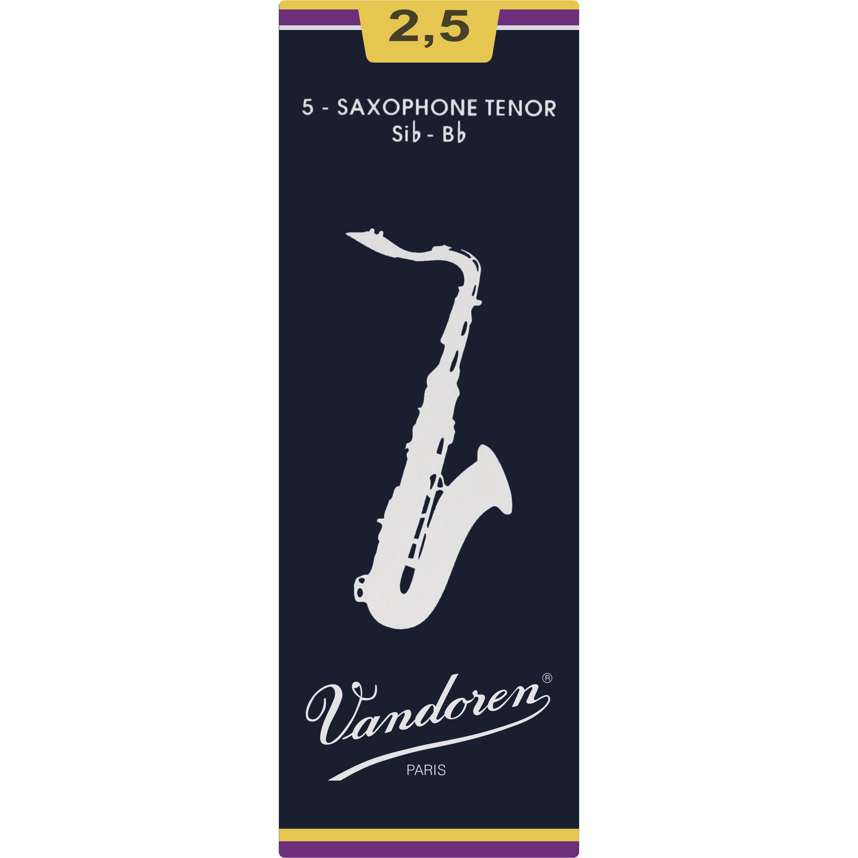 Stroik saksofon tenorowy tenor 2,5 Vandoren Classic Blue SR2225 1 szt.