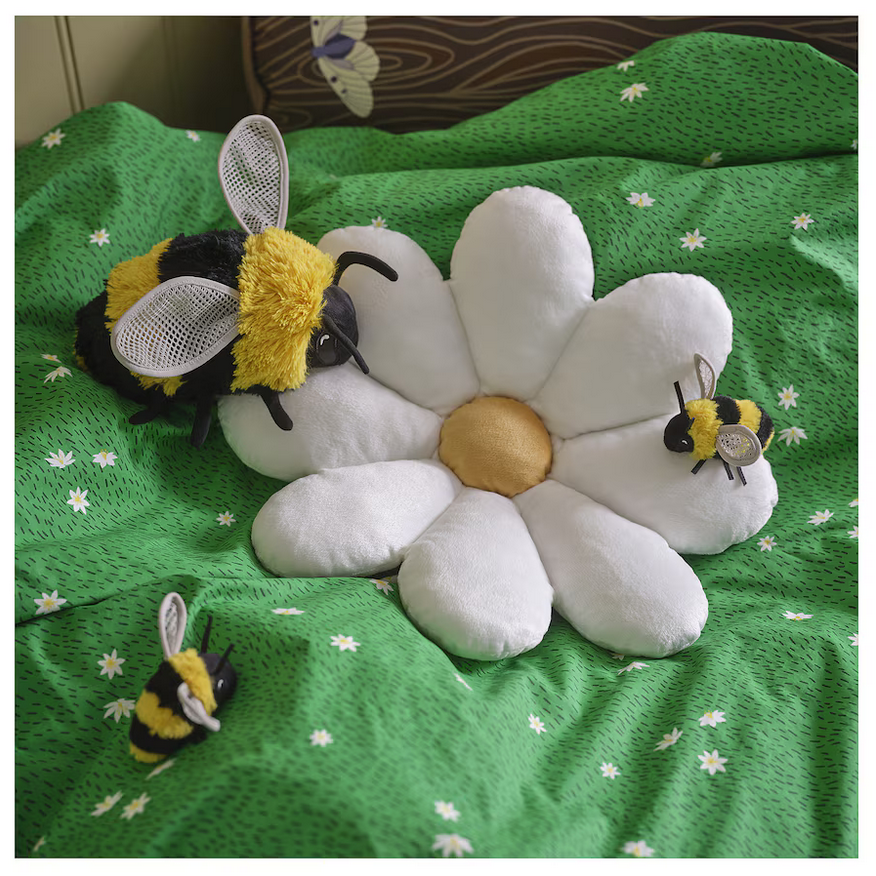 Pluszak maskotka przytulanka owad trzmiel pszczoła 21 cm IKEA SKOGSDUVA