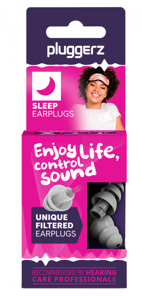 Zatyczki stopery do uszu ochronniki słuchu do spania Pluggerz Enjoy Sleep 2 szt. 27 dB