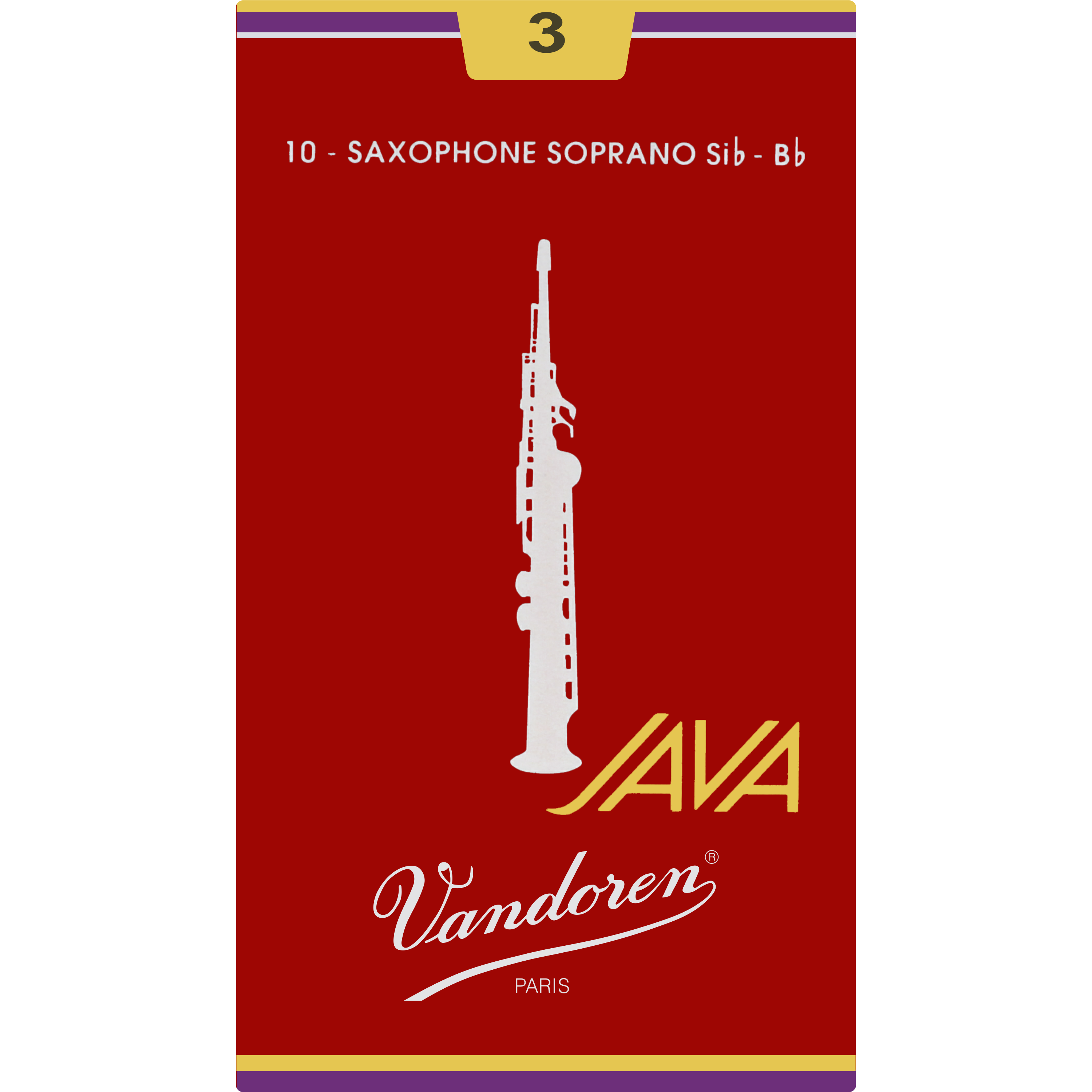 Stroik saksofon sopranowy sopran 3 Vandoren JAVA RED SR303R 1 szt.